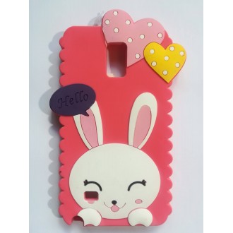 СИЛИКОНОВ 3D ЗА SAMSUNG NOTE 4 BUNNY