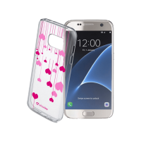 Cellular line Style калъф за Samsung Galaxy S7 сърца
