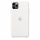 Apple iPhone 11 Pro Max Silicone Case MWYX2ZM/A, White