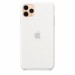 Apple iPhone 11 Pro Max Silicone Case MWYX2ZM/A, White 3