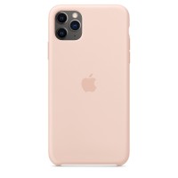 Apple iPhone 11 Pro Max Silicone Case MWYY2ZM/A, Pink Sand