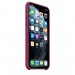 Apple iPhone 11 Pro Max Silicone Case MXM82ZM/A, Pomegranate 4