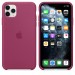 Apple iPhone 11 Pro Max Silicone Case MXM82ZM/A, Pomegranate 5