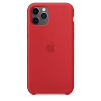 Apple iPhone 11 Pro Silicone Case MWYH2ZM/A, Red