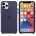 Apple iPhone 11 Pro Silicone Case MWYJ2ZM/A, Midnight Blue 5