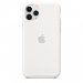 Apple iPhone 11 Pro Silicone Case MWYL2ZM/A, White 1