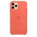 Apple iPhone 11 Pro Silicone Case MWYQ2ZM/A, Clementine 3