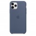 Apple iPhone 11 Pro Silicone Case MWYR2ZM/A, Alaskan Blue  5