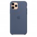 Apple iPhone 11 Pro Silicone Case MWYR2ZM/A, Alaskan Blue  3