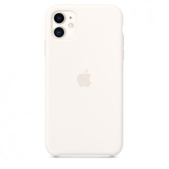 Apple iPhone 11 Silicone Case MWVX2ZM/A White