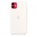 Apple iPhone 11 Silicone Case MWVX2ZM/A White 6