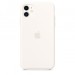 Apple iPhone 11 Silicone Case MWVX2ZM/A White 4