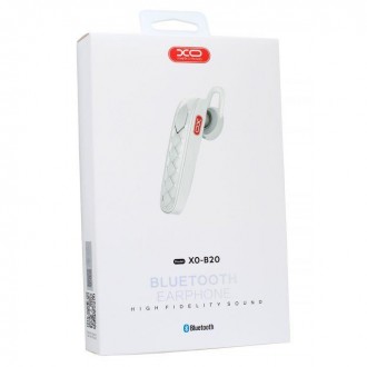 Bluetooth безжична слушалка XO-B20 бяла