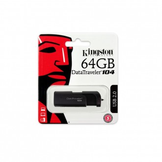 Flash памет Pendrive Kingston DT104 64 GB 