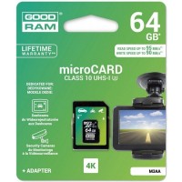 Good RAM micro SD Card 64GB class 10 4K