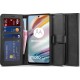 Калъф тип тефтер TECH-PROTECT WALLET за MOTOROLA MOTO G60, черен