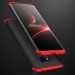 Калъф твърд кейс 360 за Huawei Mate 20 Pro,черен с червена рамка 1