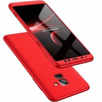 Калъф твърд кейс 360 за Samsung A530 A8 (2018) , червен