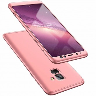 Калъф твърд кейс 360 за Samsung A530 A8 (2018) , розов