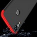 Калъф твърд кейс 360 за Xiaomi Mi Play ,черен-червен 3