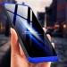 Калъф твърд кейс 360 за Xiaomi Note 6 Pro, черен със синя рамка 1