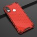 Калъф твърд кейс Honeycomb Armor with TPU Bumper за Xiaomi Redmi Note 7, червен 2