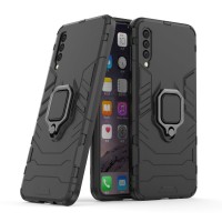 Калъф твърд кейс Ring Armor Kickstand Tough Rugged противоударен за Samsung A50 / A30s ,Черен