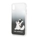 Твърд гръб Karl Lagerfeld KLHCI61CFNRCBK за iPhone Xr черен,Choupette Fun 2