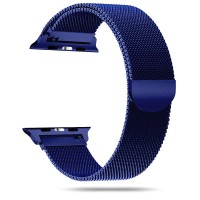 Метална каишка TECH-PROTECT MILANESEBAND за Apple Watch 2/3/4/5/6/SE 42-44-45мм, Синя