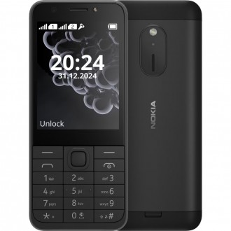 Nokia 230  Dual Sim 2024 , черен