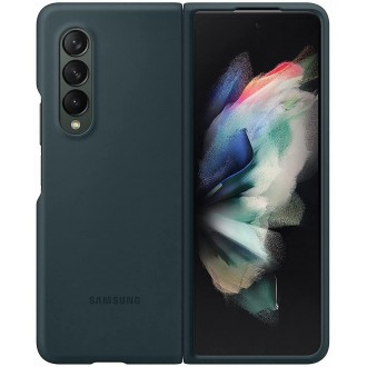 Оригинален калъф Samsung Galaxy Z Fold 3 EF-PF926TGEGWW Silicone Cover, Зелен