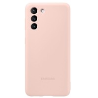 Оригинален калъф Silicone Cover за Samsung G991 Galaxy S21, Pink