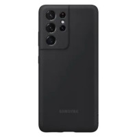 Оригинален калъф Silicone Cover за Samsung G998 Galaxy S21 Ultra, Black