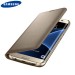 Оригинален калъф за Samsung G935 S7 Edge Flip Wallet Gold 2