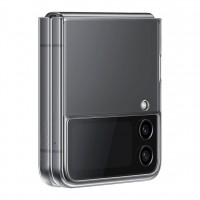 Оригинален твърд гръб EF-QF721CTEGWW за Samsung Z Flip 4, Clear Slim Cover Transparent
