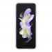 Оригинален твърд калъф EF-PF721TVEGWW за Samsung Z Flip 4, Silicone Cover with Strap Lavender 3