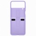 Оригинален твърд калъф EF-PF721TVEGWW за Samsung Z Flip 4, Silicone Cover with Strap Lavender 4