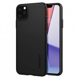 Пластмасов калъф кейс Spigen Thin Fit за iPhone 11 Pro черен