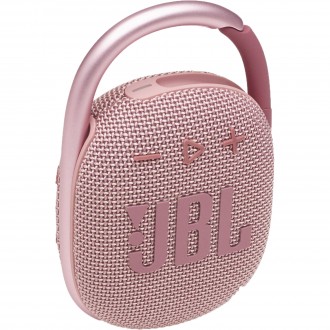 Преносима Bluetooth колонка JBL Clip 4, Розова