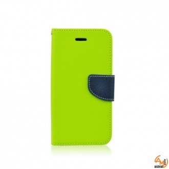 Страничен калъф тефтер за Microsoft Lumia 435 зелен