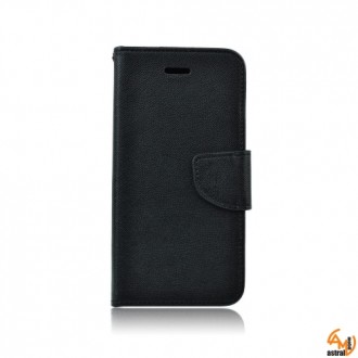 Страничен калъф тефтер за Samsung Note 5 черен