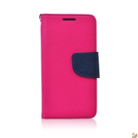 Страничен калъф тефтер за Samsung Galaxy J2 розов