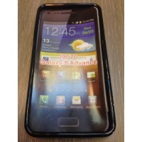 Силиконов калъф Samsung Galaxy Advance i9070 черен