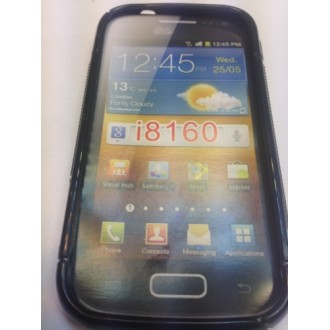 Силиконов калъф за Samsung Galaxy Ace 2 I8160 черен