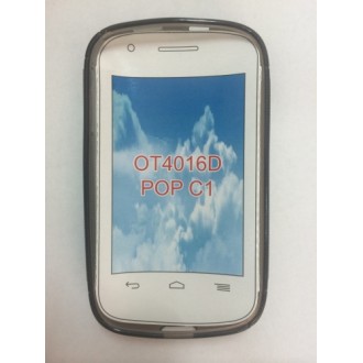 Силиконов калъф за Alcatel OT 4016 Pop C1 черен