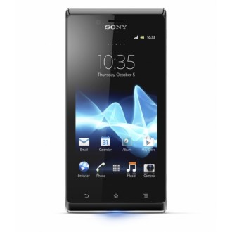 Силиконов калъф за Sony Xperia J/ST26 бял