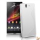 Силиконов калъф за Sony Xperia Z бял