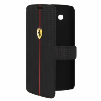 Ferrari Formula One Carbon Series Book Flip for Grand 2 black