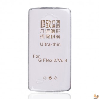 Силиконов калъф за LG G Flex 2 0.3мм прозрачен