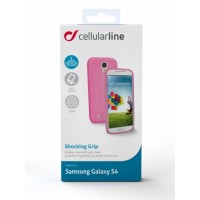 Shocking Grip за Samsung Galaxy S4 розов Cellular line